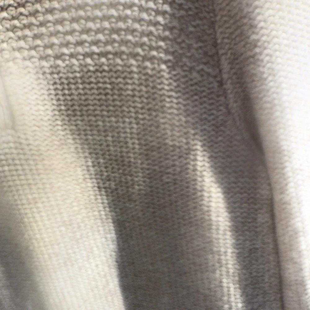 Banana Republic Men's Sweater‎ 100% Cotton Quarter Snap Gray Size Small Ch/p